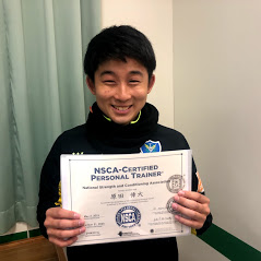 鍼灸学科3年 原田倖大（はらだこうだい）さんがNSCA-CPTに合格